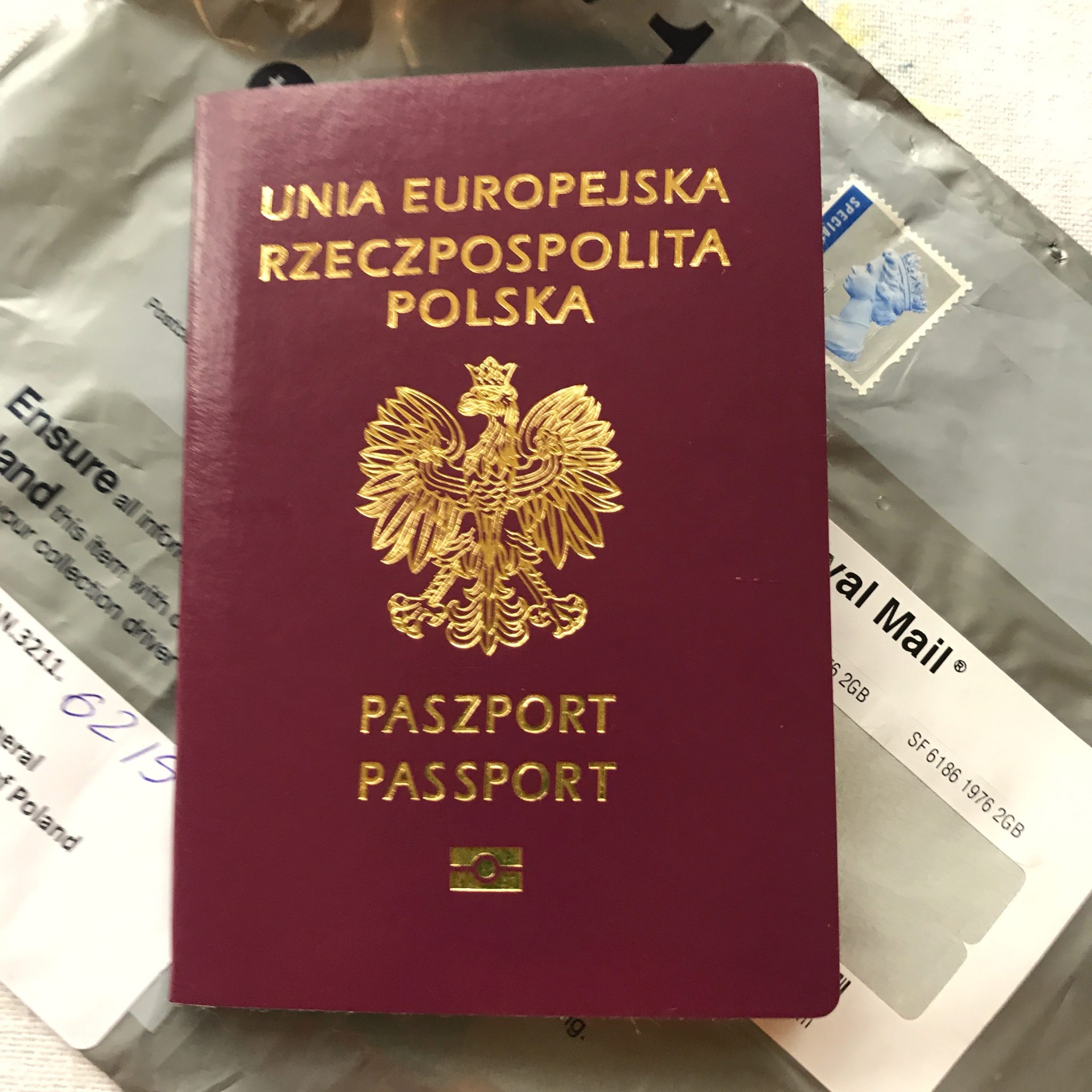 Reader, I got the passport! Polish at heart